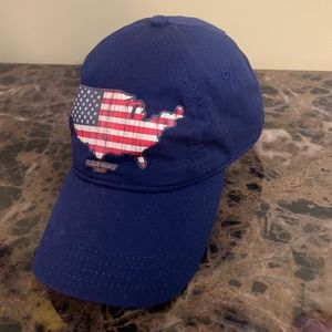 FADED GLORY Hat USA Flag Navy Blue